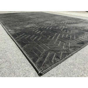 HIL Dinar antracit modern szőnyeg 200x280cm-csúszásmentes hátoldallal kép