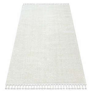 Szőnyeg SEVILLA PC00B csíkok fehér ehér Rojt Berber shaggy 180x270 cm kép