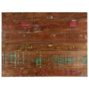 vidaXL tömör újrahasznosított fa téglalap alakú asztallap 90x70x3, 8 cm kép
