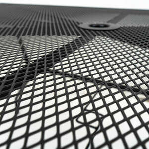 Melfi fém mesh kerti asztal 150x90x75 cm kép