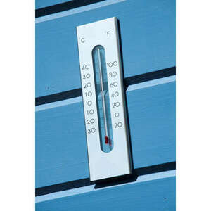 Fali hőmérő KELVIN 7 alumínium 23x7x1cm /6db/karton kép