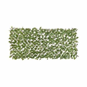Kihúzható futtatórács műnövényekkel (babérpálma, zöld levél) 90x180 cm - 6db/karton kép