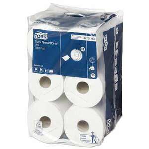 Tork SmartOne Mini 2 rétegű toalettpapír T9 / fehér (12 db / csomag) kép