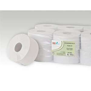 Bokk Jumbo 2 rétegű Toalettpapír - Fehér (12 tekercs) kép