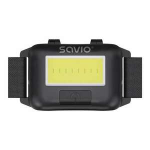 Savio FL-01 Fejlámpa - Fekete kép