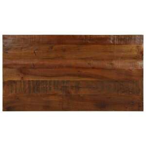 vidaXL tömör újrahasznosított fa téglalap alakú asztallap 100x70x2, 5cm kép