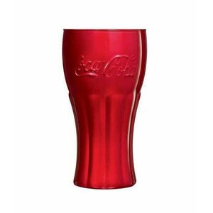 COCA-COLA üdítős pohár 370ml LOSE MIRROR RED kép