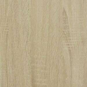 vidaXL sonoma tölgy színű szerelt fa konyhaszekrény 95 x 50 x 180 cm kép