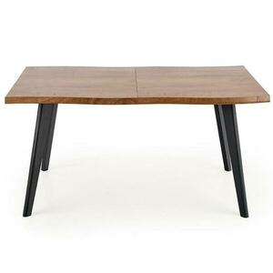 Kinyitható asztalok Dickson 120/180x80cm Mdf/Faipari – Tölgy Természetes/Fekete kép