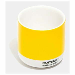 Sárga kerámia bögre 175 ml Cortado Yellow 012 – Pantone kép
