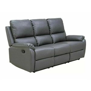 Relax fotelágy Detroit 343, Szürke, 101x193x94cm, Lábak: Fém kép