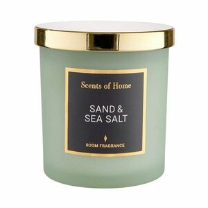 SCENTS OF HOME szójaviasz illatgyertya, homok & tengeri só kép
