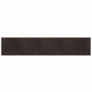 vidaXL négyszögletű sötétbarna bambusz szőnyeg 80 x 400 cm kép