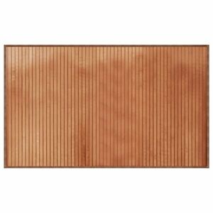 vidaXL négyszögletű barna bambusz szőnyeg 60 x 100 cm kép