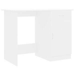 vidaXL fehér szerelt fa íróasztal 100 x 50 x 76 cm kép