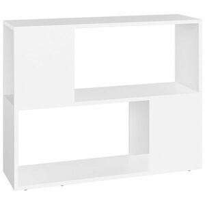 vidaXL fehér szerelt fa TV-szekrény 80 x 24 x 63 cm kép