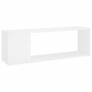 vidaXL fehér szerelt fa TV-szekrény 100 x 24 x 32 cm kép