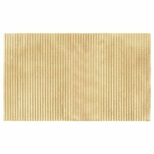 vidaXL négyszögletű világos természetes bambusz szőnyeg 60 x 100 cm kép