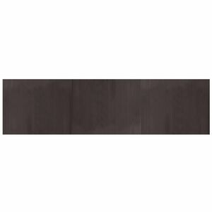 vidaXL négyszögletű sötétbarna bambusz szőnyeg 80 x 300 cm kép