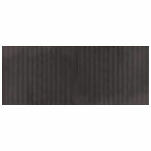 vidaXL négyszögletű sötétbarna bambusz szőnyeg 80 x 200 cm kép