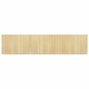 vidaXL négyszögletű világos természetes bambusz szőnyeg 70 x 300 cm kép