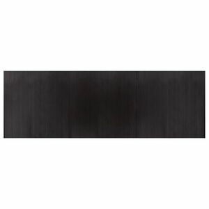 vidaXL négyszögletű sötétbarna bambusz szőnyeg 100 x 300 cm kép