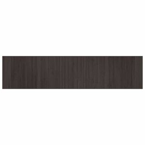 vidaXL négyszögletű sötétbarna bambusz szőnyeg 70 x 300 cm kép