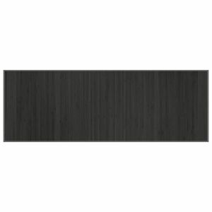 vidaXL négyszögletű szürke bambusz szőnyeg 70 x 200 cm kép