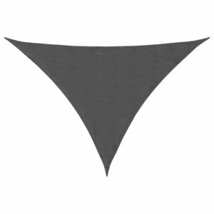vidaXL antracitszürke háromszögű oxford-szövet napvitorla 3 x 4 x 4 m kép