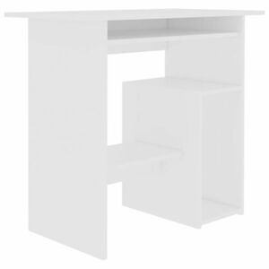 vidaXL fehér szerelt fa íróasztal 80 x 45 x 74 cm kép