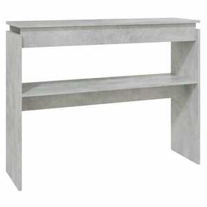 vidaXL betonszürke szerelt fa tálalóasztal 102 x 30 x 80 cm kép