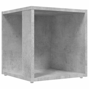 vidaXL betonszürke szerelt fa kisasztal 33 x 33 x 34, 5 cm kép