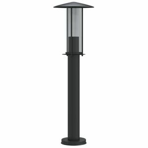 vidaXL fekete rozsdamentes acél kültéri állólámpa 60 cm kép