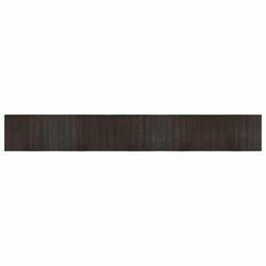 vidaXL négyszögletű sötétbarna bambusz szőnyeg 70 x 500 cm kép