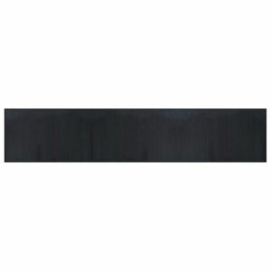 vidaXL négyszögletű fekete bambusz szőnyeg 60 x 300 cm kép