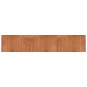 vidaXL négyszögletű barna bambusz szőnyeg 60 x 300 cm kép