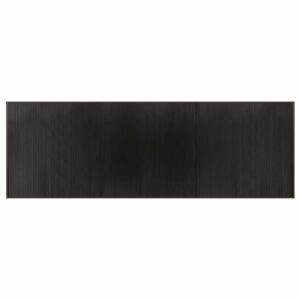 vidaXL négyszögletű sötétbarna bambusz szőnyeg 100 x 300 cm kép