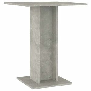 vidaXL betonszürke szerelt fa bisztróasztal 60 x 60 x 75 cm kép
