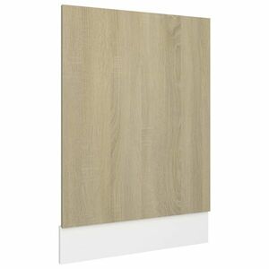vidaXL sonoma-tölgy szerelt fa mosogatógép-panel 45 x 3 x 67 cm kép