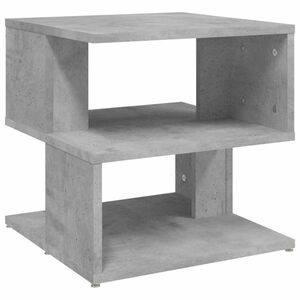 vidaXL betonszürke szerelt fa kisasztal 40 x 40 x 40 cm kép