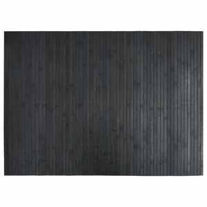 vidaXL négyszögletű szürke bambusz szőnyeg 70 x 100 cm kép