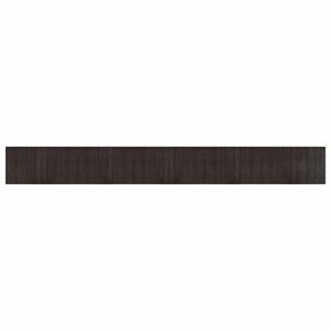 vidaXL négyszögletű sötétbarna bambusz szőnyeg 60 x 500 cm kép