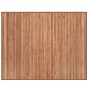 vidaXL négyszögletű természetes bambusz szőnyeg 80 x 100 cm kép