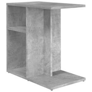 vidaXL betonszürke szerelt fa kisasztal 50 x 30 x 50 cm kép