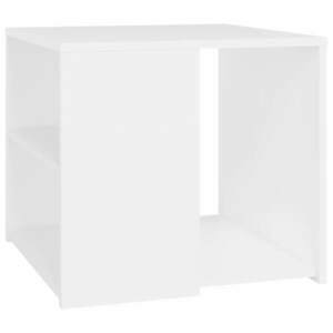 vidaXL fehér szerelt fa kisasztal 50 x 50 x 45 cm kép