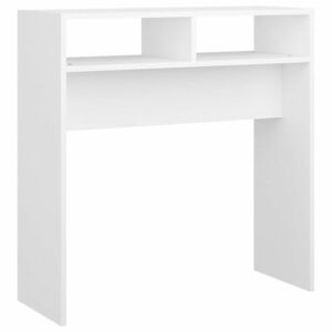 vidaXL fehér szerelt fa tálalóasztal 78 x 30 x 80 cm kép
