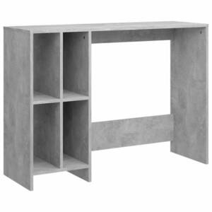 vidaXL betonszürke szerelt fa laptopasztal 102, 5 x 35 x 75 cm kép