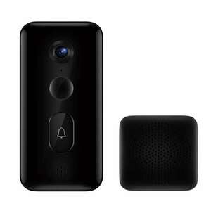 Xiaomi Smart Doorbell 3 Kamerás Ajtócsengő, Fekete kép