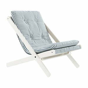 Fehér/világoskék fotel Boogie - Karup Design kép