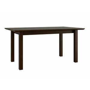 Asztal Victorville 112, Dió, 76x90x160cm, Hosszabbíthatóság, Természetes fa furnér, Váz anyaga, Részben összeszerelt, Bükkfa kép